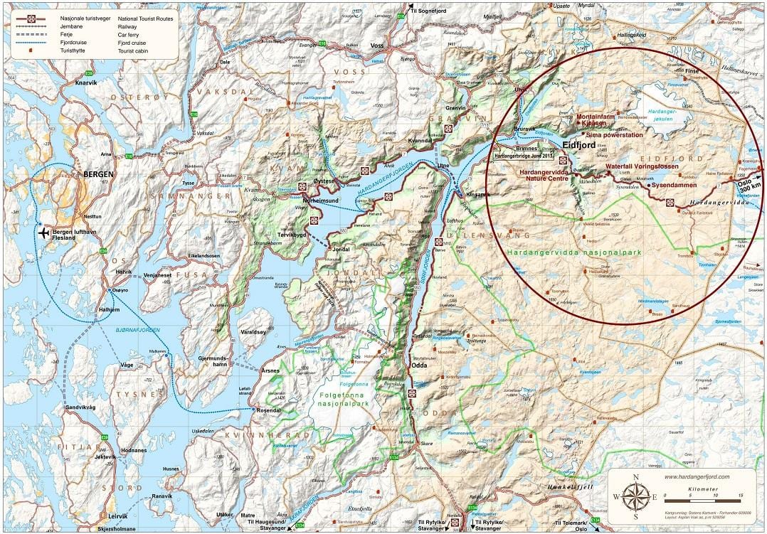 hardangerfjord Norway peta