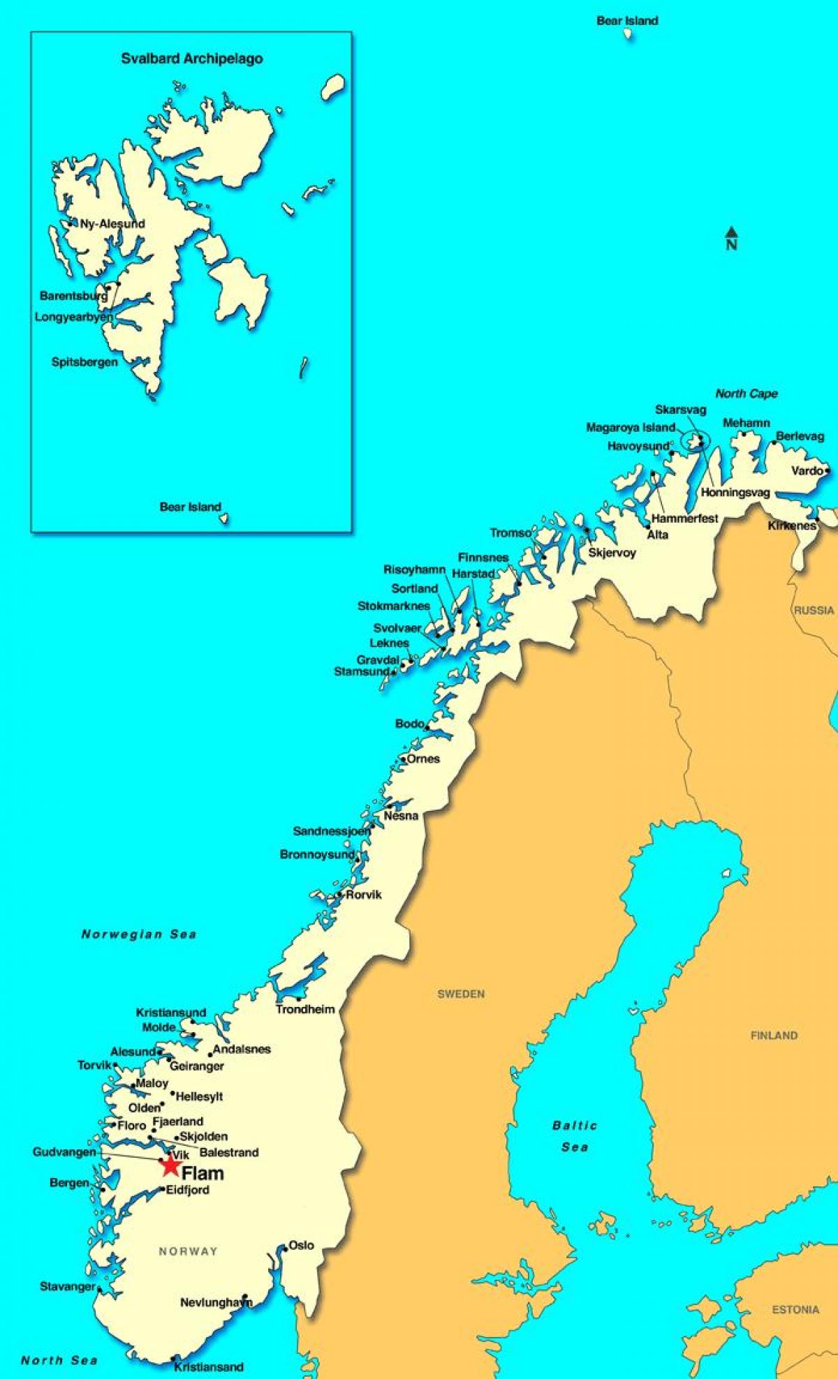kebohongan peta Norway