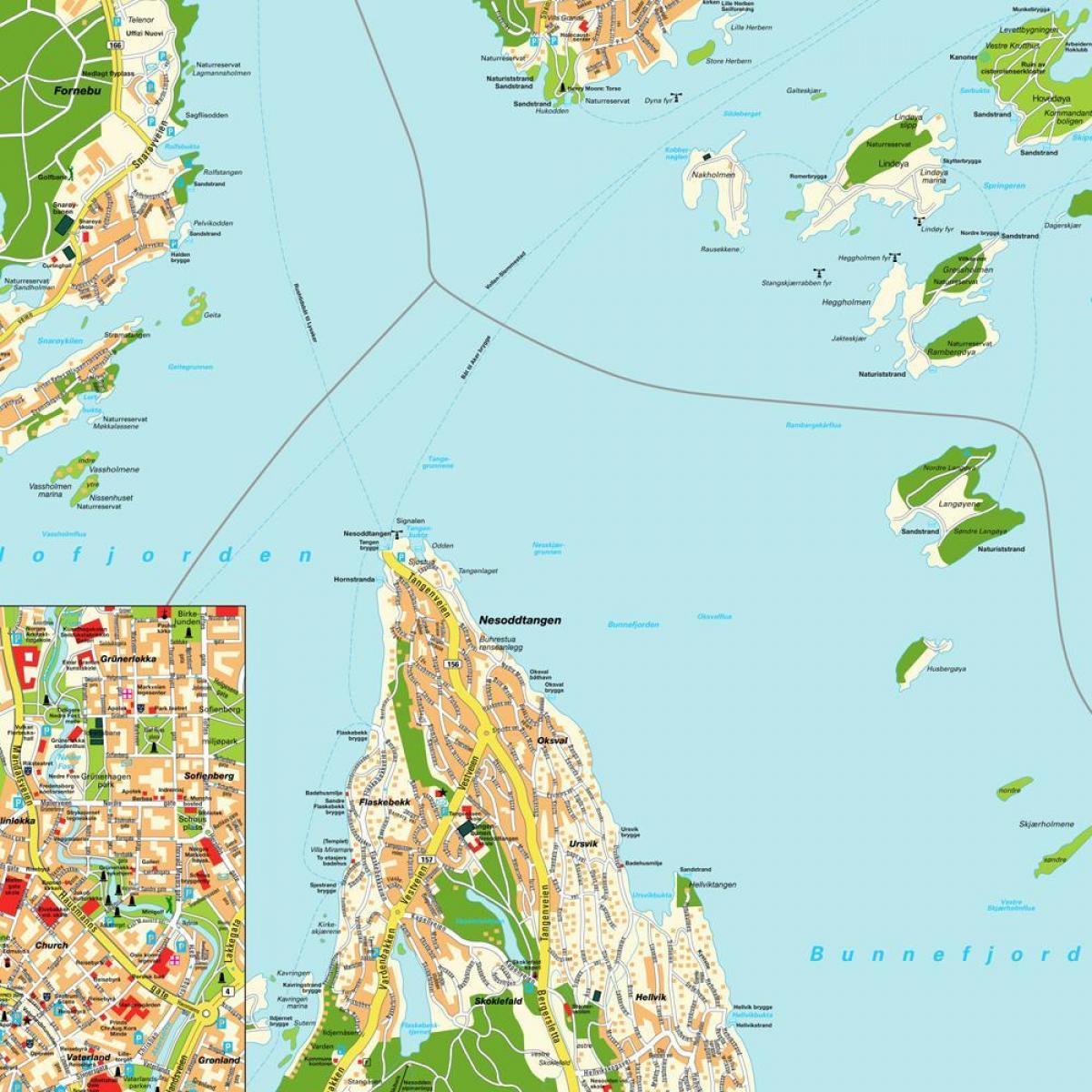 oslo Norway peta dunia
