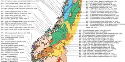 Peta geologi Norway