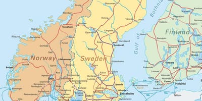 Peta narvik Norway