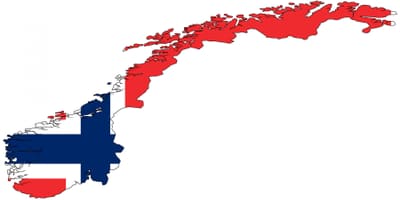 Norway peta bendera
