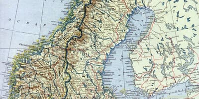 Peta lama Norway