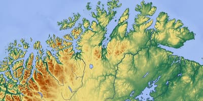 Utara Norway peta